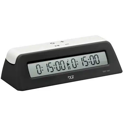 DGT 1001 skákklukka (hvít/svört) - Image 3
