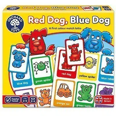 Red dog, blue dog