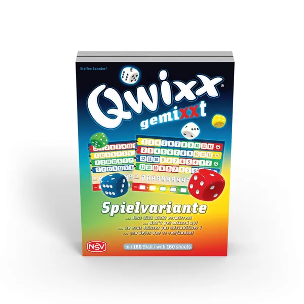 Qwixx blokkir: Gemixed 1 Qwixx blokkir: Gemixed