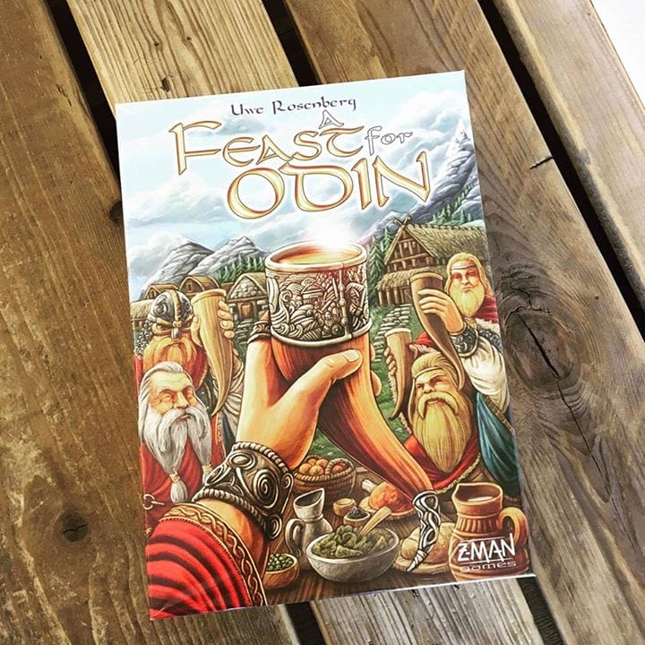 feast for odin eftir uwe rosenberg sem gerdi agricola patchwork og caverna til