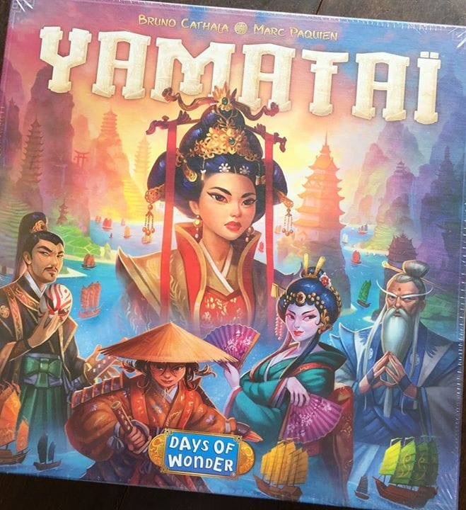 yamatai er nyjasta spilid fra days of wonder sem faerdi okkur m a ticket to ride