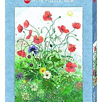 Florals: Red Poppies (1000 bita)