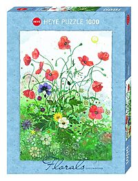 Florals: Red Poppies (1000 bita)