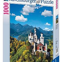 Neuschwanstein kastali (1000 bita)