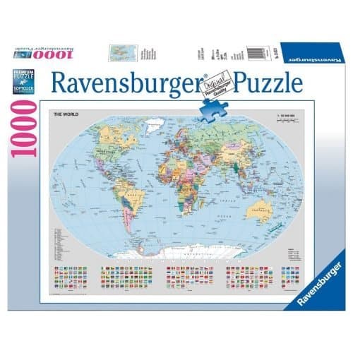 ravensburger political world map 01