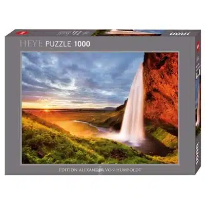 Edi. Humboldt: Seljalandsfoss (1000 bita)