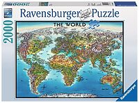 World Map (2000 bita)