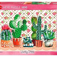 Lovely Times: Cactus Family (1000 bita)