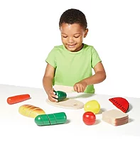 Cutting Food – Wooden Play Food - Image 4