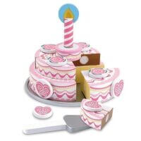 Triple-Layer Party Cake - Wooden Play Food - Image 2