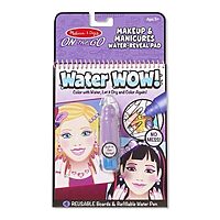 Water WOW: Makeup and manicure