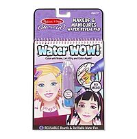 Water WOW: Makeup and manicure