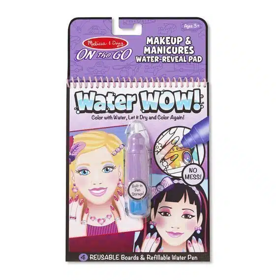 Water WOW: Makeup and manicure