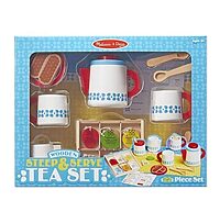 Wooden Steep & Serve Tea Set