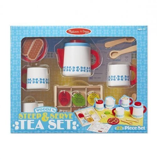 melissaanddoug wooden steep and serve tea set 01