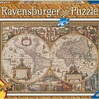 Antique World Map (1000 bita)