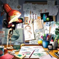 The Artist's Desk (1000 bita) - Image 2