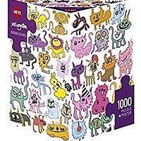 Jon Burgerman: Doodlecats (1000 bita)