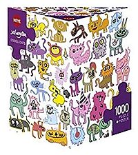 Jon Burgerman: Doodlecats (1000 bita)