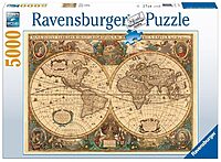Antique World Map (5000 bita)