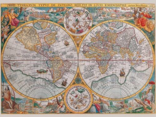 Historic World Map  (1500 bita) - Image 2