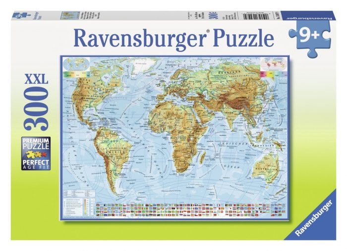 ravensburger political map of the world 300 01