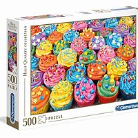Colorful cupcakes (500 bitar)