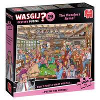 Wasgij Destiny 19: The Puzzlers Arms! (1000 bita)