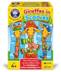 Giraffes in scarves