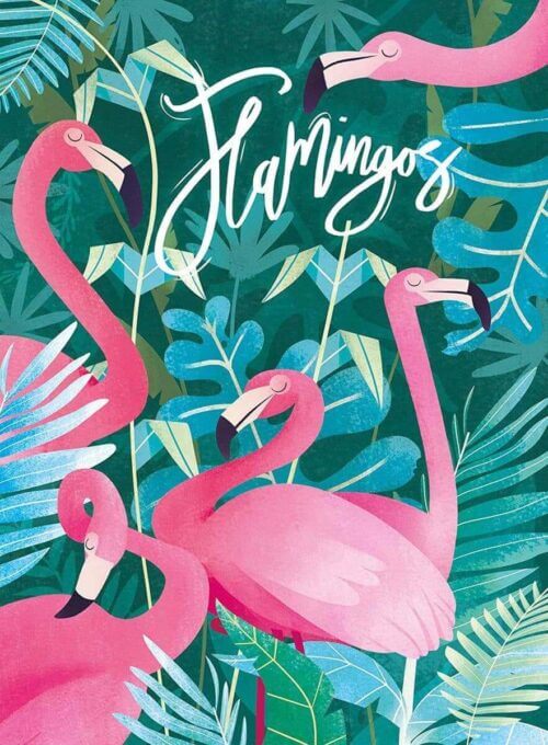 Fantastic animals: Flamingos (500 bitar) - Image 2