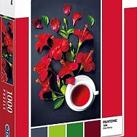 Pantone: Red Hibiscus (1000 bitar)