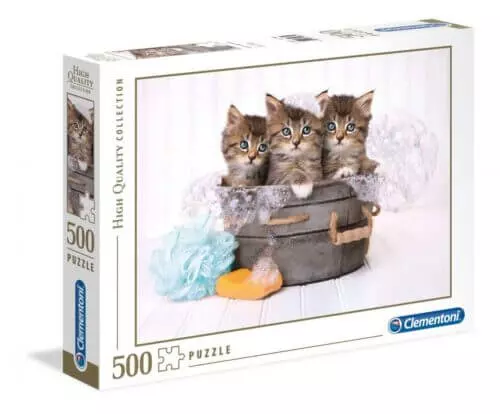Kittens and soap (500 bitar)