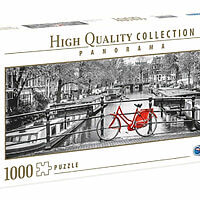 Amsterdam bicycle - panorama (1000 bitar)