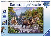 Rushing river horses (100 bita)