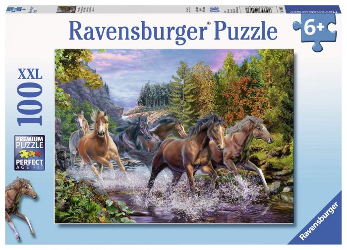 ravensburger rushing river horses 100xxl 01