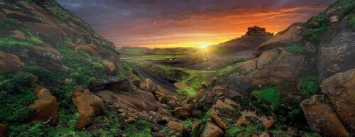 Sun over Iceland (1000 bita) - Image 2