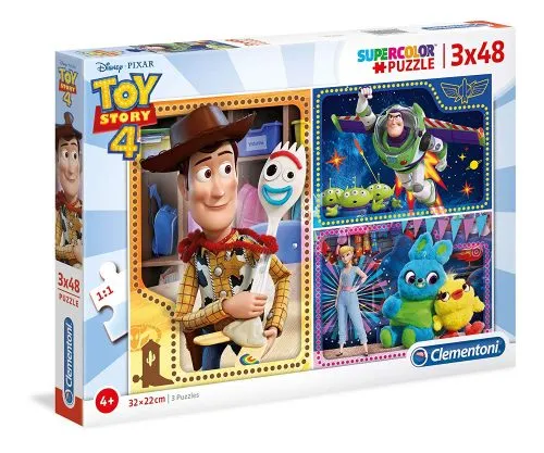 Toy Story 4 (3x48 bitar)