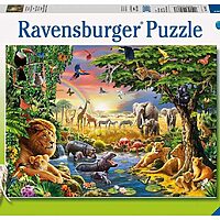 Evening at the waterhole (300 bita)