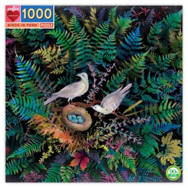 eeboo birds in fern 1000 01