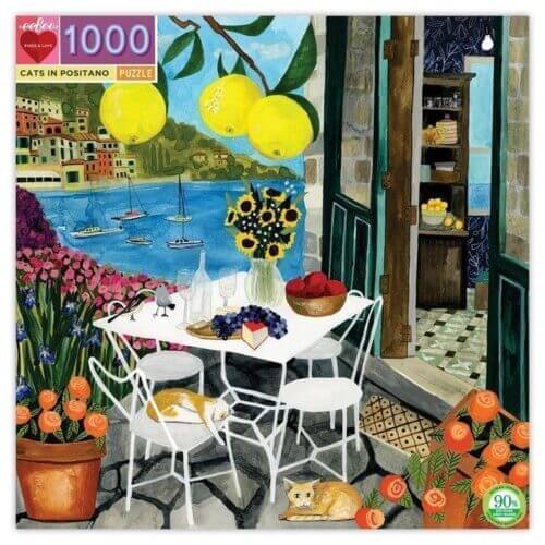 Cats in Positano (1000 bita)