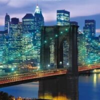 Brooklyn Bridge - panorama (1000 bitar) - Image 2