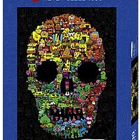 Jon Burgerman: Doodle Skull (1000 bita)