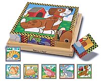 Cube puzzle Pets