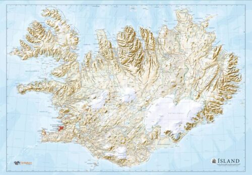 Íslandskort (2000 bita) - Image 2