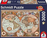Antique world map (3000 bita)