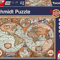 Antique world map (3000 bita)