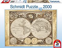 Historical map of the world (2000 bita)