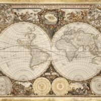 Historical map of the world (2000 bita) - Image 2