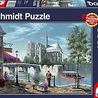 Notre Dame in Paris (1000 bita)