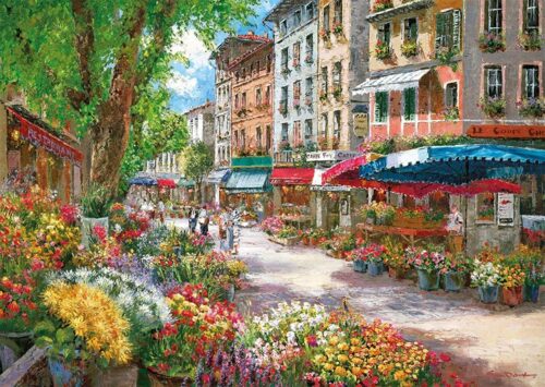 Paris Flower Market (1000 bita) - Image 2